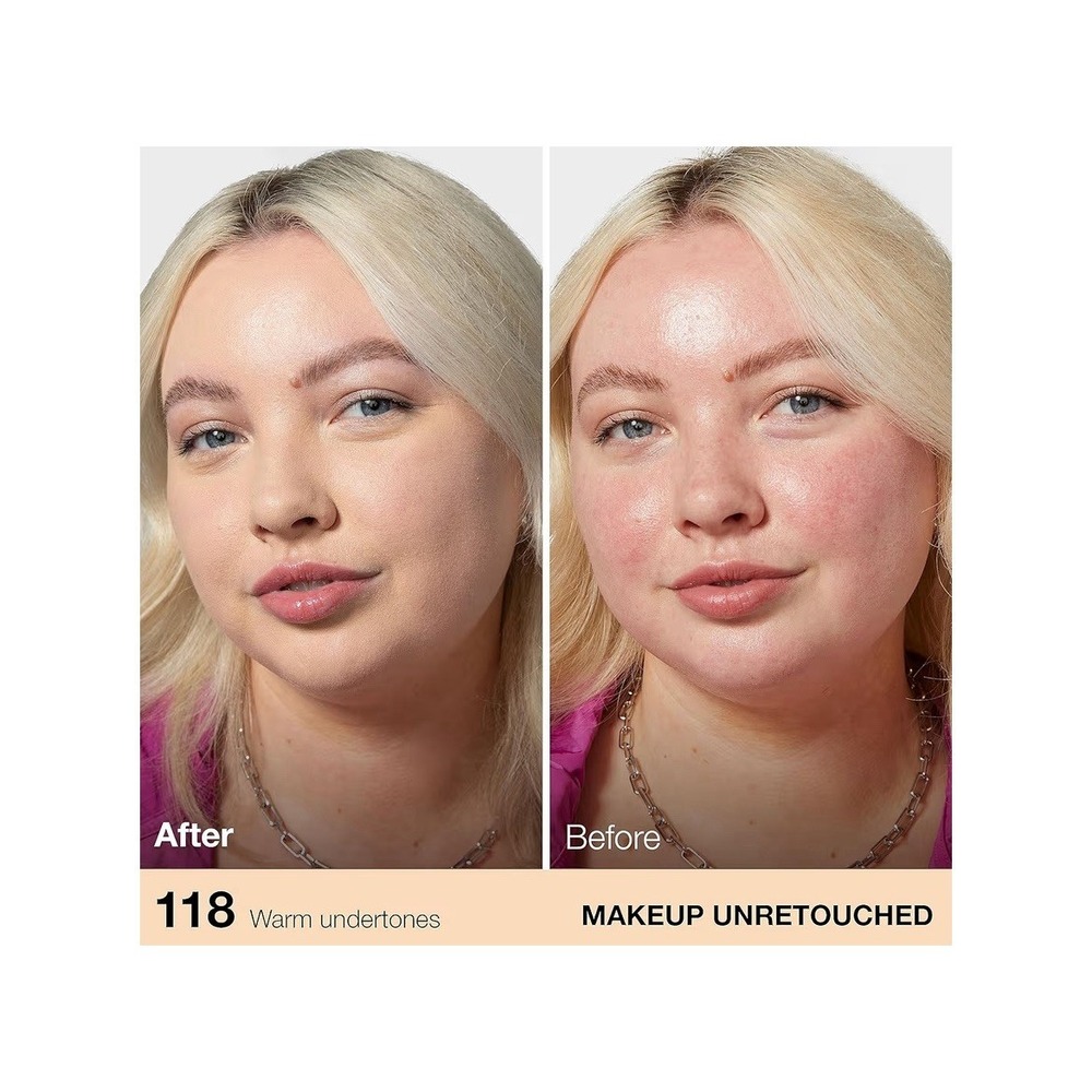 Maybelline Fit Me POUCH Matte + Poreless Liquid Normal To Oily 118 Light Beige - Picture 3 of 3